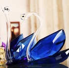 Wedding handmade crystal swan souvenirs