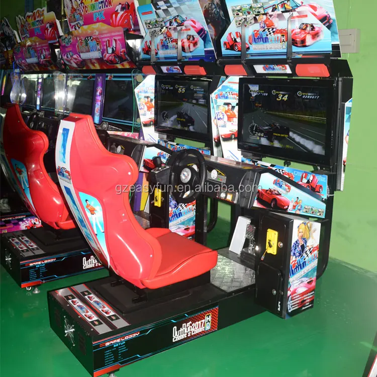 Recentes dois jogadores condução deriva adulto 3d 4d armário corrida  simulador arcade carro corrida máquina moeda operado jogos - AliExpress