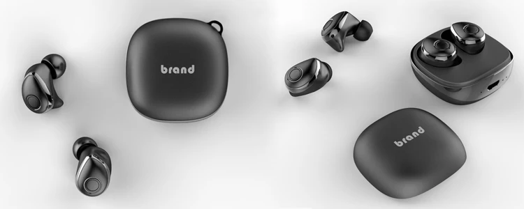 TWS Earbuds,Smallest Mini Invisible V5.0 Wireless Dual Earbuds Twins Headphone Earphone with 750mAh Charging Case - ANKUX.COM