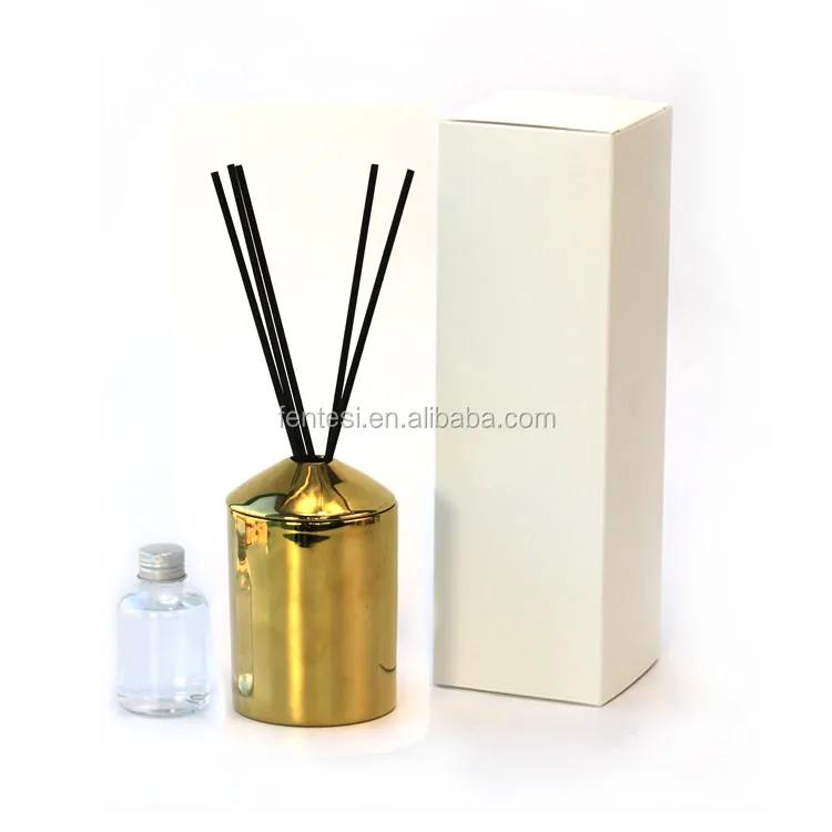 2018 New Home Fragrance Ceramic Aroma Diffuser Bottle Luxury Reed Diffuser