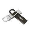 Metal Mini Stainless Steel waterproof keychain usb 2.0 memory flash stick pen drive 8GB 64GB