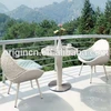 2 seater romantic white rattan table and wicker chairs furniture for porch outdoor garden treasures classics
