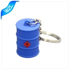 Cheap Soft PVC rubber custom keychain with logo