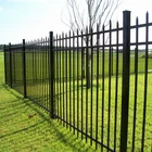 Cheap decorative yard guard metal fence panels