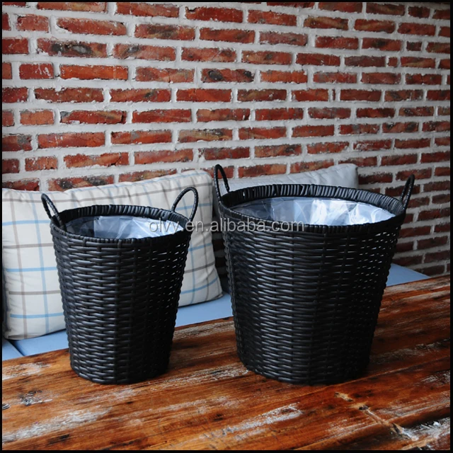 round shape rattan baskets wholesale 1500123