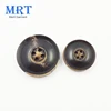 Factory wholesale cow natural horns button,coat buttons 25mm,brown horn button