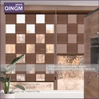 Big square pattern dim out blackout zebra roller blind in korea