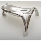 New unique design mirror polished stainless steel sofa chair furniture