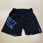 custom sublimated printed mens boxing mma shorts