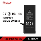 0 cycle brand-new 3.82V replacement for phone 6s battery 1715mah