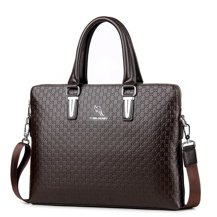 Good Quality Brand PU Leather Tote Shoulder Business Executive Briefcase Handbags for Men
Good Quality Brand PU Leather Tote Shoulder Business Executive Briefcase Handbags for Men