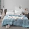 High quality stripe printed cool feeling summer comforter