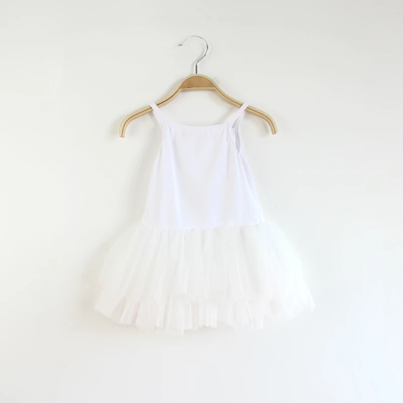 Toddler Baby Girls Solid Fashion Cotton Under Dress New Summer 2014 Lolita Style Volie Sleeveless Children Clothing 5pcs /LOT
