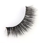 3D mink eyelash style with custom packaging