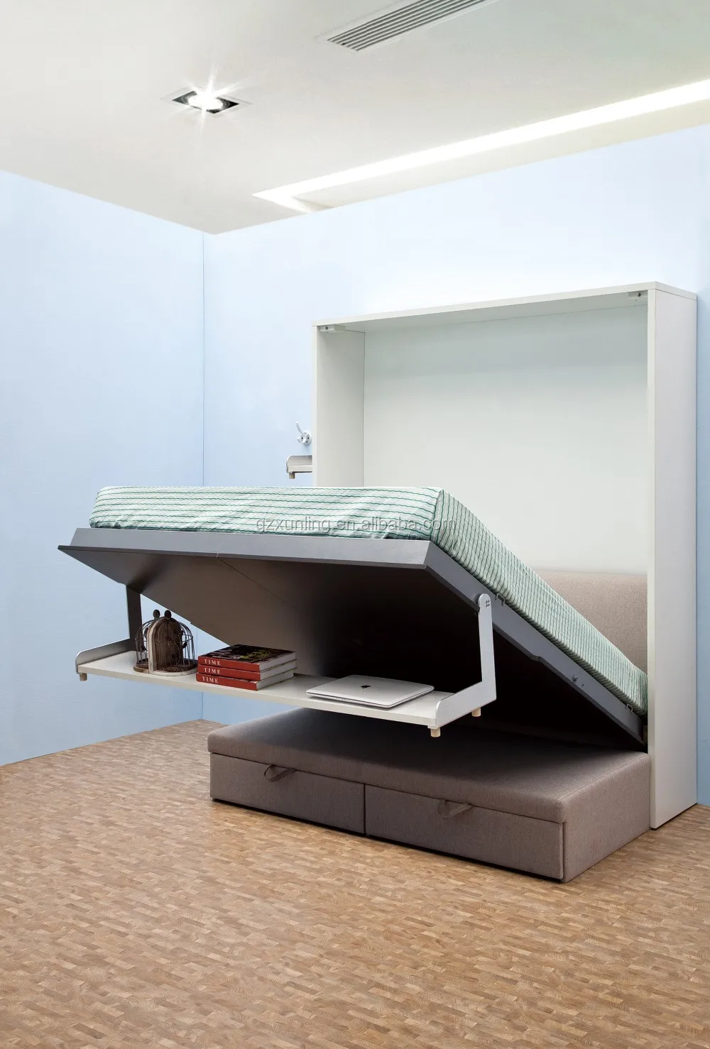 2016 hotsale pieghevole camera da letto mobili slat telaio ... Telaio letto
