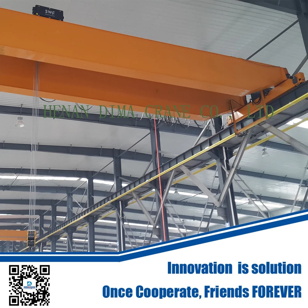 double girder overhead crane with SWF hoist