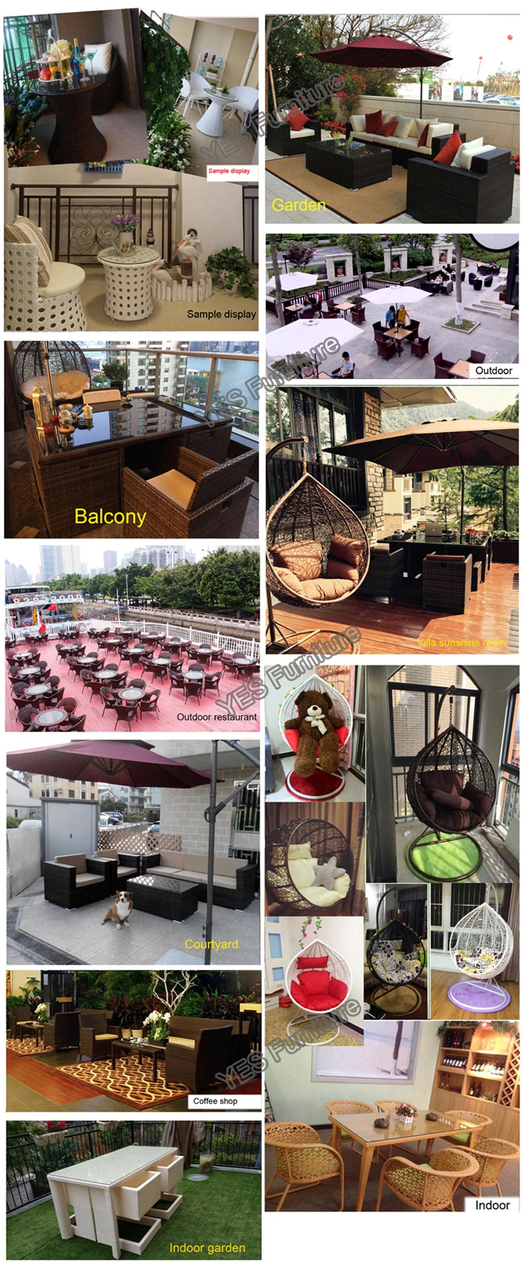 Cheap Garden Furniture Rattan Table And Chair Outdoor Folding Leisure