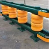 Traffic safety highway guardrail road barrier foam roller fence crash barrier Rolling guardrail
