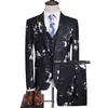 Hot-sale Newest design Wedding Business Slim Fit 3 pieces man suits