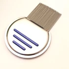 hot sale stainless steel metal anti lice comb for pet