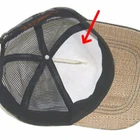 SGS proved item stiff woven cap fusing interlining with glue one face