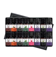 

Ze Light OEM ODM 10ml Organic Natural 100% Pure Massage Body Tea Tree Lavender Aromatherapy Gift Set Oil Rose Essential Oil Kit