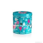 Recyclable Tin Round Box Big Size Round Metal Box Custom Fashion Tin Cans
