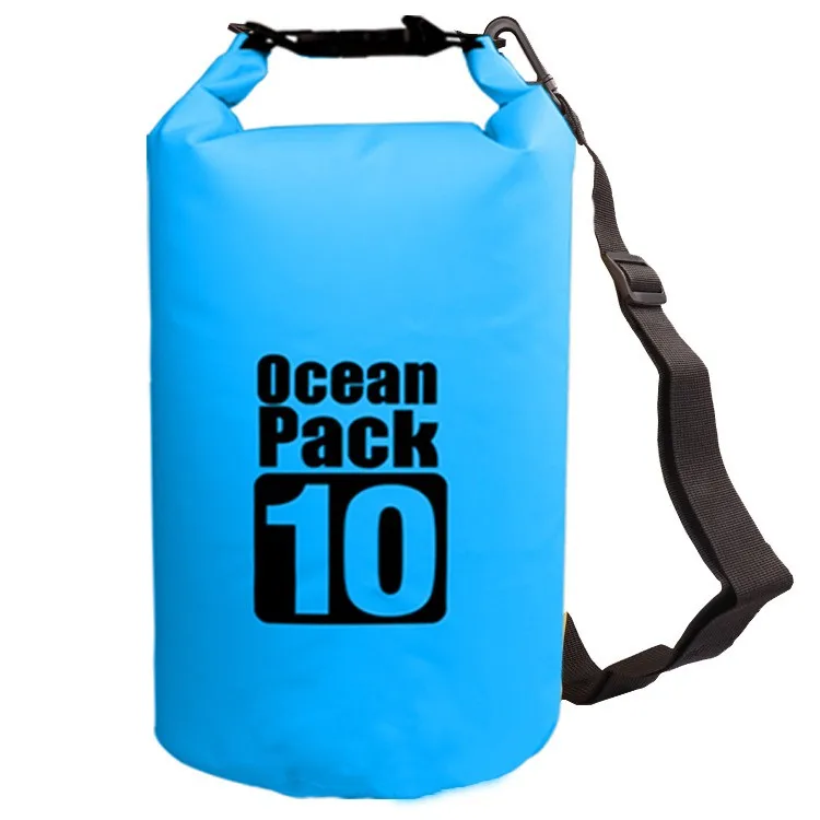 10L ocean pack dry bag waterproof dry bag backpack for swimming