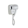 Safe using 1200W wall mounted hotel hair dryer