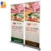 Easy moving and taking standing scrolling roll up banner with stand