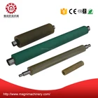 Custom epdm/nbr/sbr/pu rubber roller, precision rubber coated roller