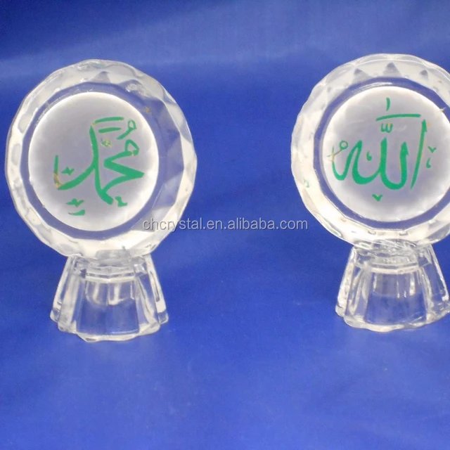 mh-l0341 crystal islamic gifts crystal muslim religious crafts