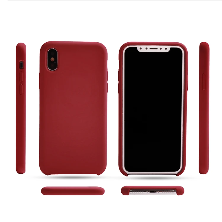 Factory Wholesale Luxury Shockproof Original Liquid Silicone Rubber Phone Case for iPhone X
Factory Wholesale Luxury Shockproof Original Liquid Silicone Rubber Phone Case for iPhone X