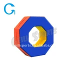 High quality sponge octagon donut portable soft play equipment blocks for kids