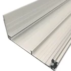 V Channel Led Aluminum Slot Profile For Strips with anodized surface