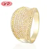 hot selling 2019 diamond engagement wedding yellow 16k gold ring jewelry ring