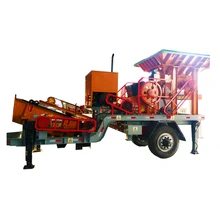 Alibaba Gold supplier small mobile crusher screening plant