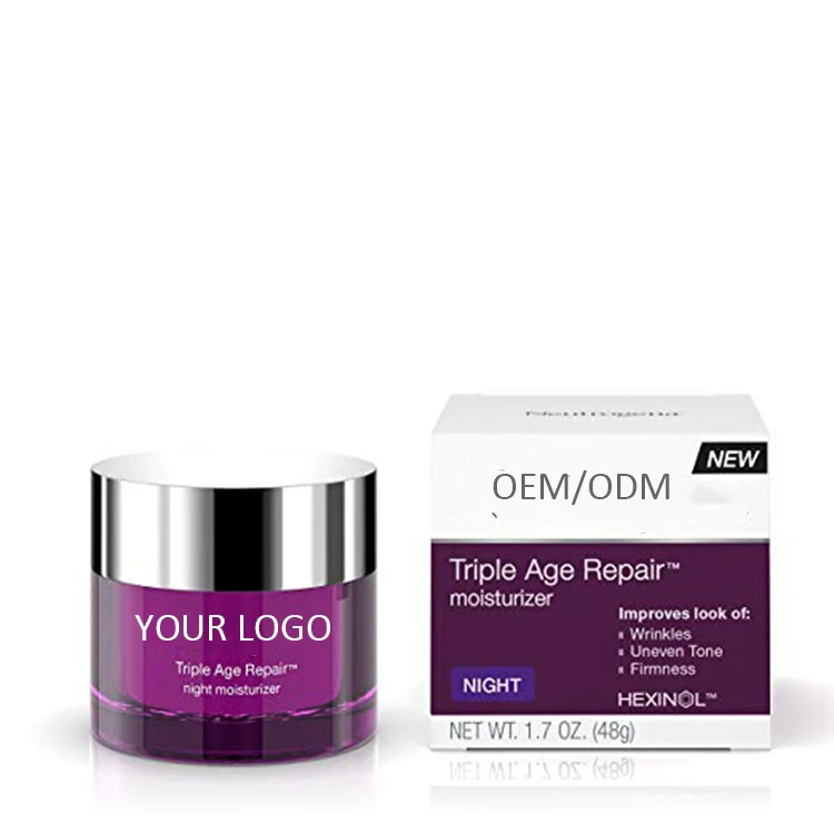 triple age repair vitamin C night cream anting wrinkle face and neck cream, Milk white
triple age repair vitamin C night cream anting wrinkle face and neck cream, Milk white