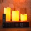 8 buttons remote control decorative LED electric glitter candle lights
