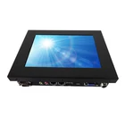 2018 New product 7 inch rugged IP65 front industrial touch panel pc with CPU,RAM,HDD optional from China factory