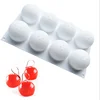 8pcs French Dessert Cake Mould Non-stick silicone DIY Soap Chocolate Mousse Mold