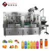 fruit and vegetable juice beverage soft drink making filling machine processing plant production line