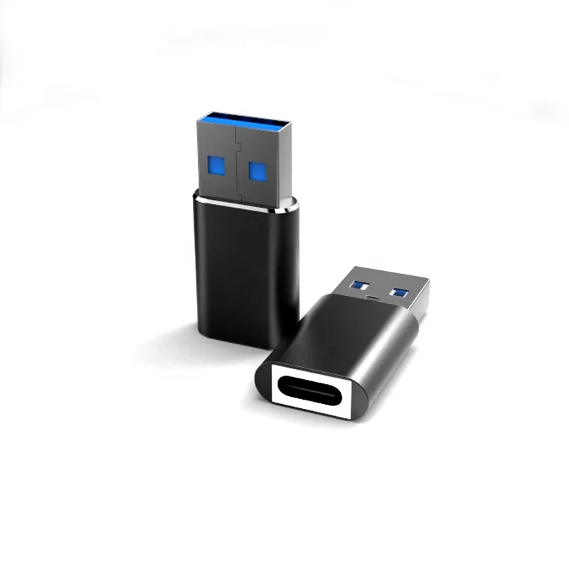 PD Type-C 3.1 Gen1 Adapter USB 2.0 Male To Type-C Female Converter Computer Phone Adapter For Samsung Xiaomi Huawei Oneplus, Black
PD Type-C 3.1 Gen1 Adapter USB 2.0 Male To Type-C Female Converter Computer Phone Adapter For Samsung Xiaomi Huawei Oneplus, Black
