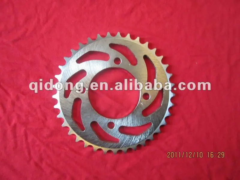 cg125 parts and sprocket for motorcycle