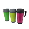 Shenzhen Plastic travel thermos cup mugs/ vacuum cup