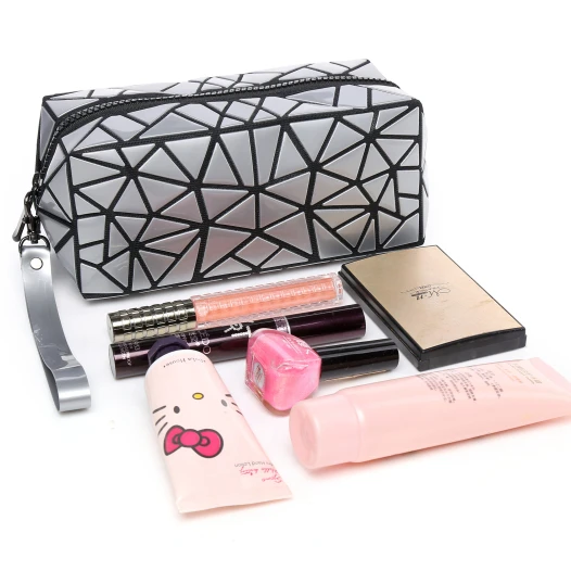 Wholesale promotional geometric travel cosmetic pouch makeup bag for women, Pink,black,white,silver,blue,rose
Wholesale promotional geometric travel cosmetic pouch makeup bag for women, Pink,black,white,silver,blue,rose