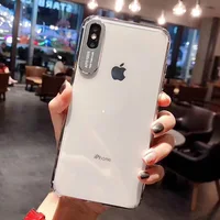 Crystal clear soft TPU camera protection case for iphone 7 8 X XR XS MAX, for apple iphones 6s plus case
Crystal clear soft TPU camera protection case for iphone 7 8 X XR XS MAX, for apple iphones 6s plus case