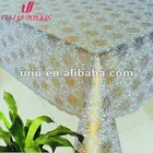 The latest popular pvc lace ruffled table cloth