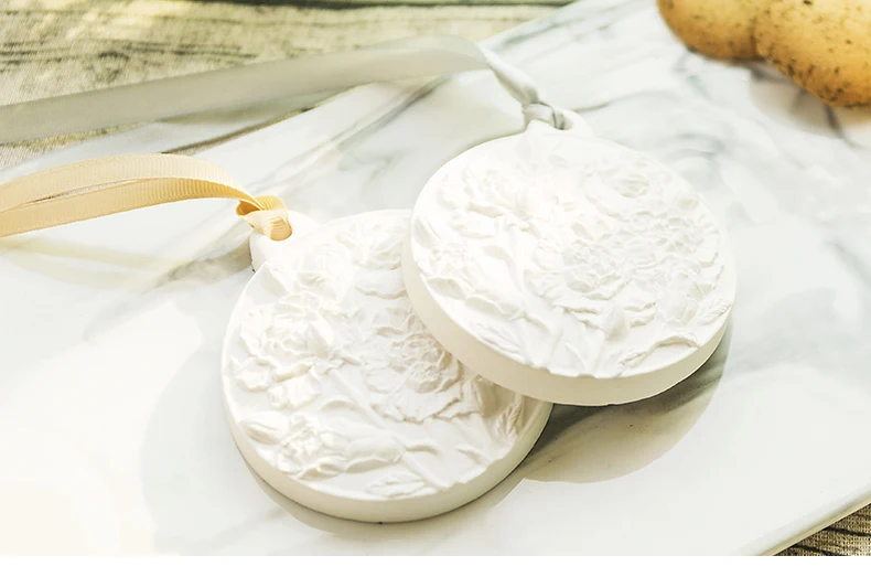 popular gift plaster diffuser hanging car diffuser hanging aroma