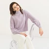 Custom knit wholesale fancy cashmere wool women sweater